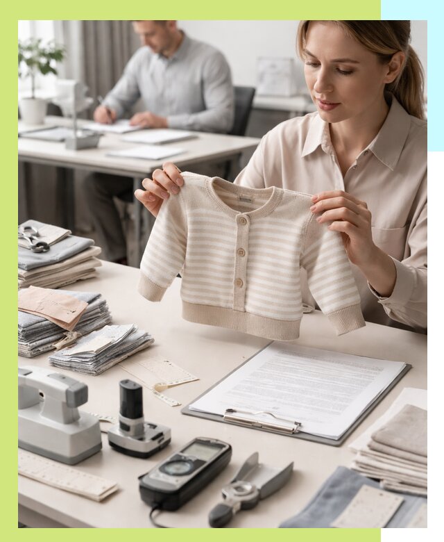 Сертификация детской одежды и текстильных изделий в Москве