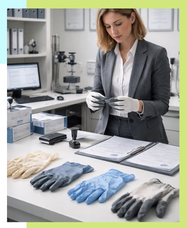 Сертификация перчаток в Москве от 9065 р. | СертэксМск