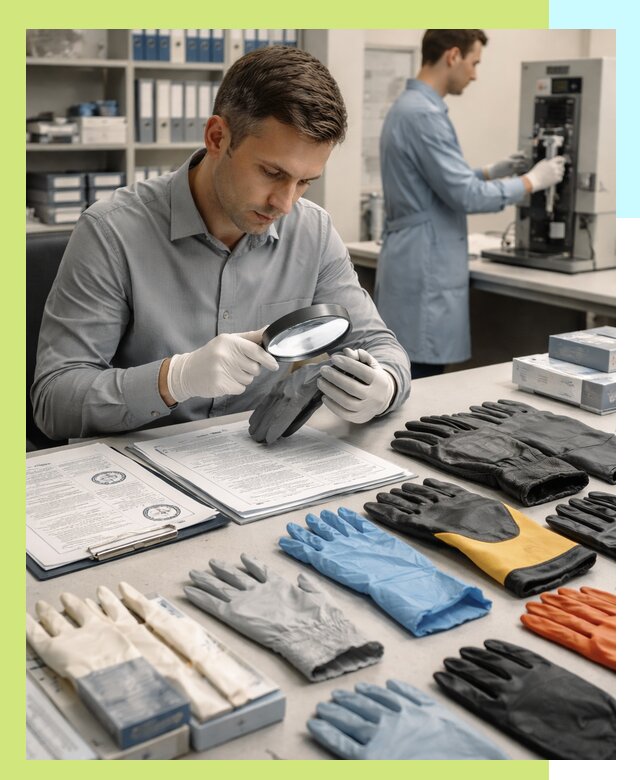 Сертификация перчаток и средств защиты продукции в Москве