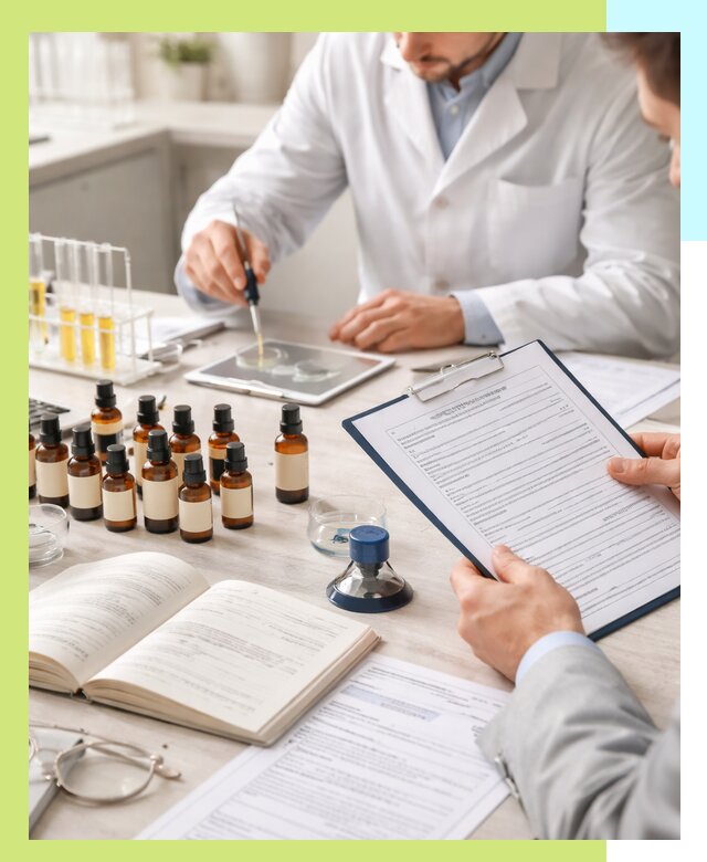 Сертификация эфирных масел и документация качества в Москве