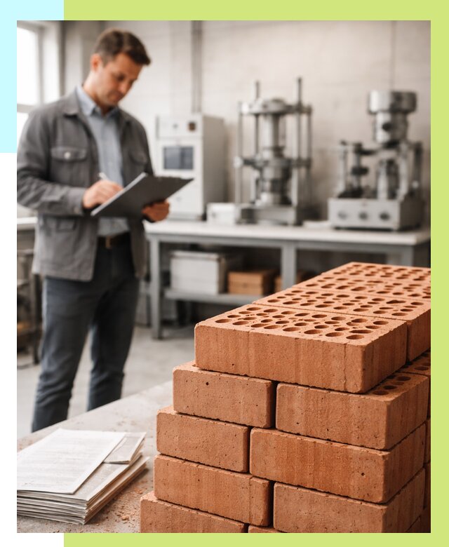 Сертификация кирпича в Москве от 15998 р. | СертэксМск под ключ