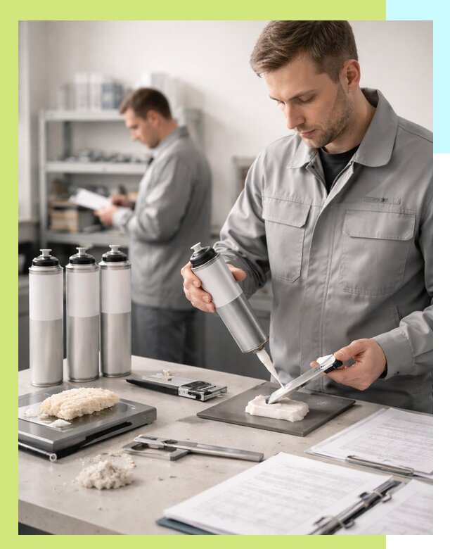 Сертификация монтажной пены и соответствие стандартам в Москве