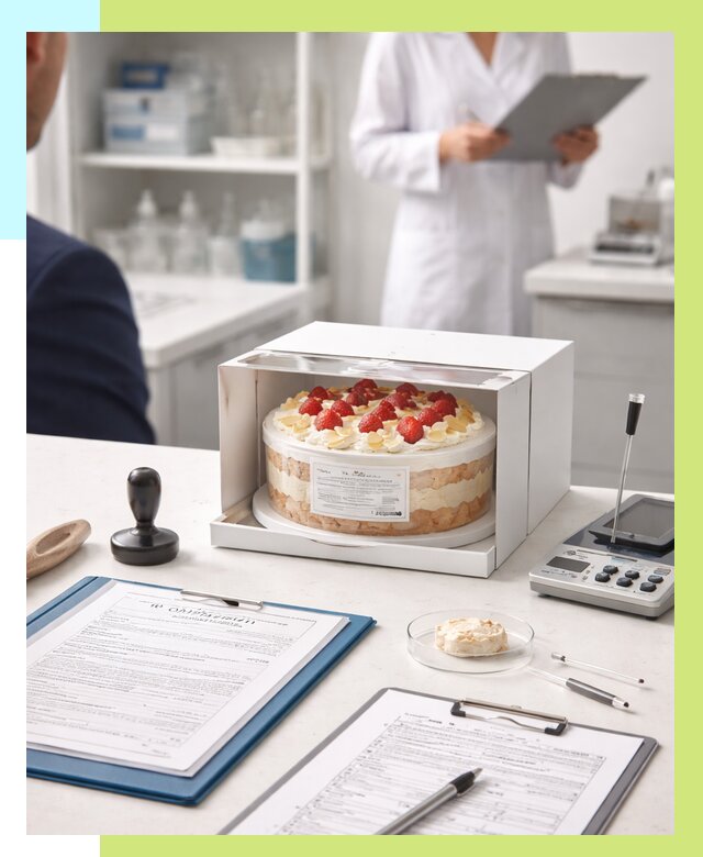 Сертификация тортов в Москве от 9599 р. заказать | СертэксМск