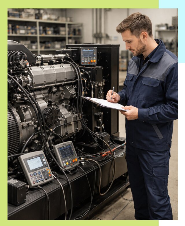 Сертификация дизельных генераторов и их оборудования в Москве