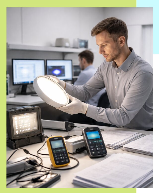 Сертификация светильников в Москве: испытания и оформление