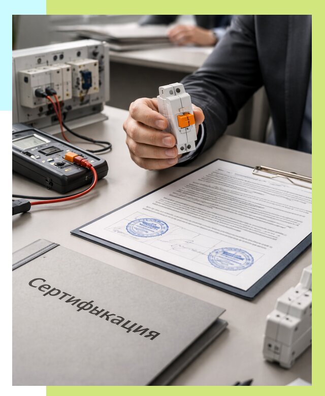Сертификация выключателей под ключ в Москве от 15998 р. | СертэксМск