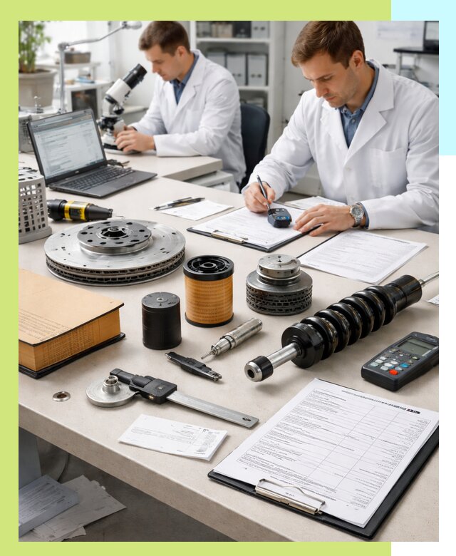 Сертификация автозапчастей и комплектующих в Москве по ГОСТ