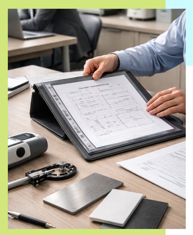 Оформление паспорта материала для продукции в Москве