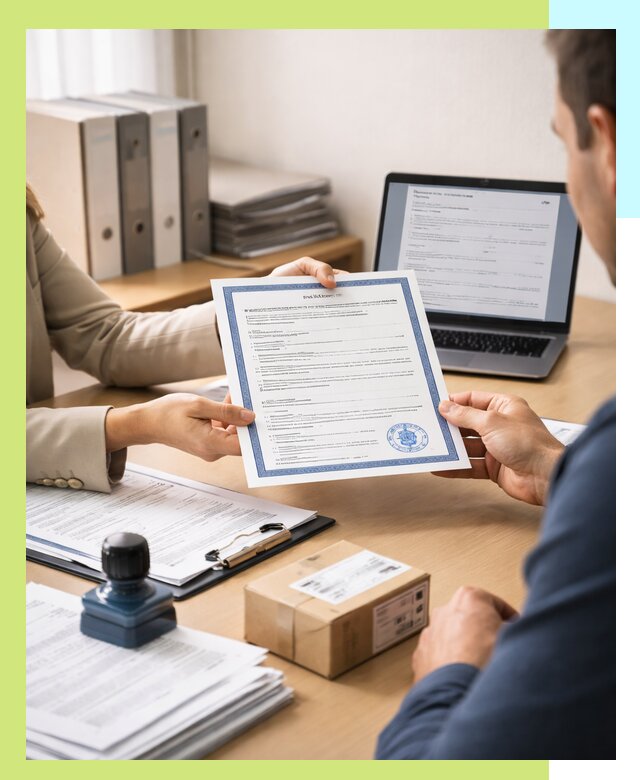 Оформление сертификата соответствия на продукцию в Москве