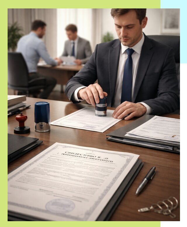 Оформление свидетельства о государственной регистрации в Москве