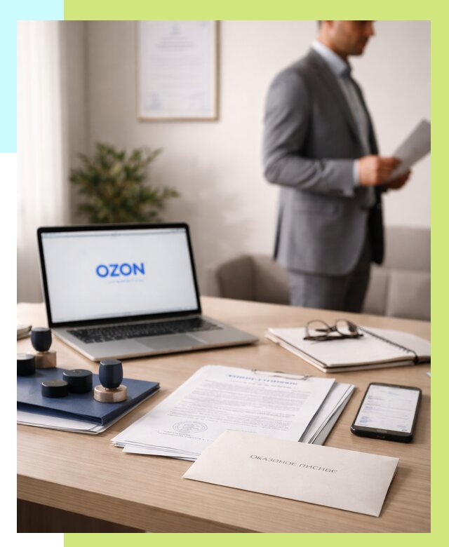 Отказное письмо для Ozon в Москве от 3733 р. | СертэксМск