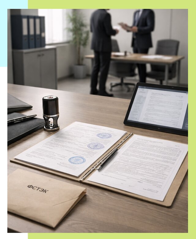 Заключение ФСТЭК в Москве от 26663 р. Оформить в СертэксМск