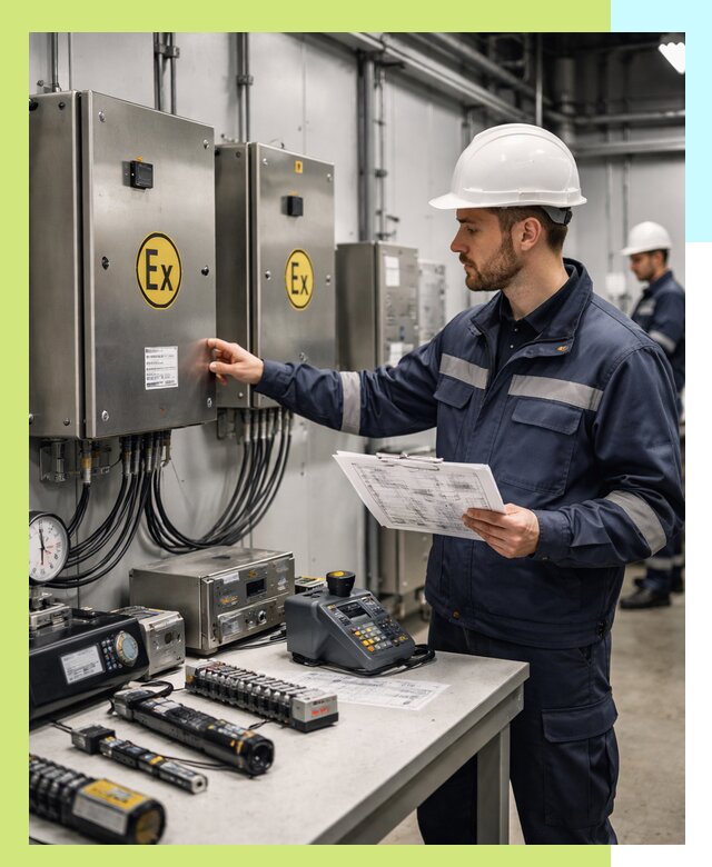 Сертификат взрывозащиты промышленного оборудования в Москве