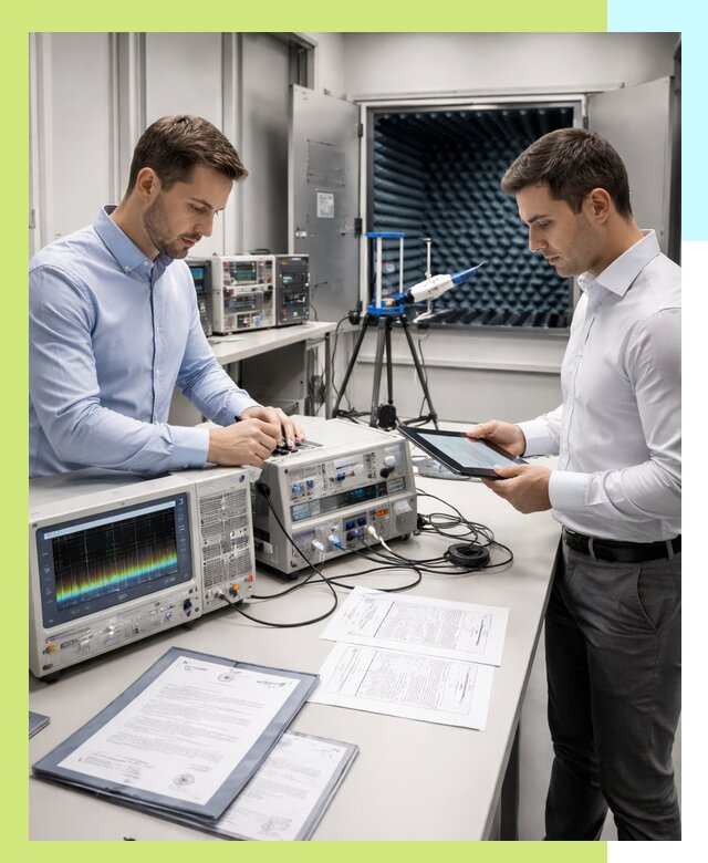 Оформление и выдача сертификата ЭМС для продукции в Москве