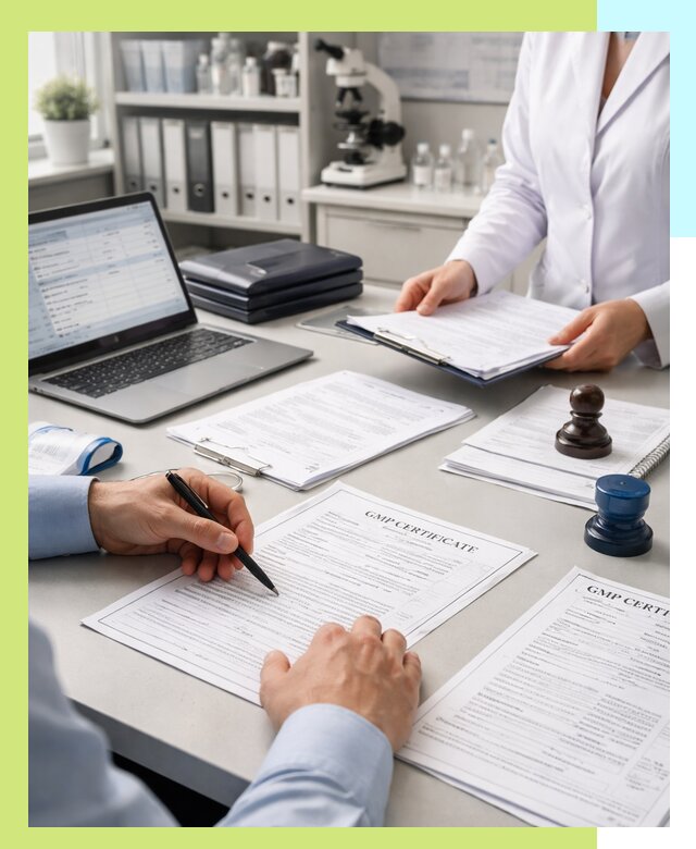 Оформление сертификата GMP в Москве для фармпроизводства