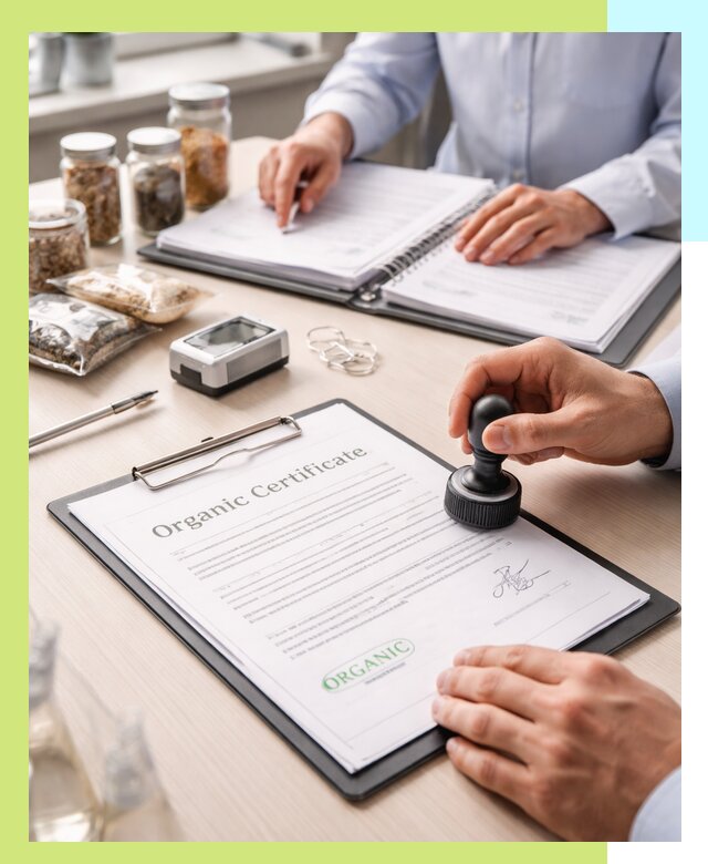 Получение органик сертификата для продукции в Москве