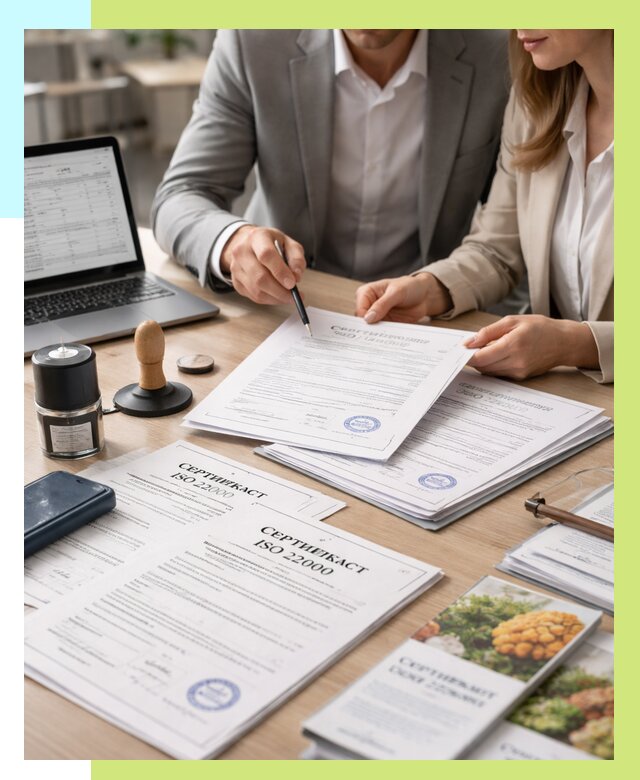 Сертификат ISO 22000 в Москве от 42660 р. под ключ | СертэксМск