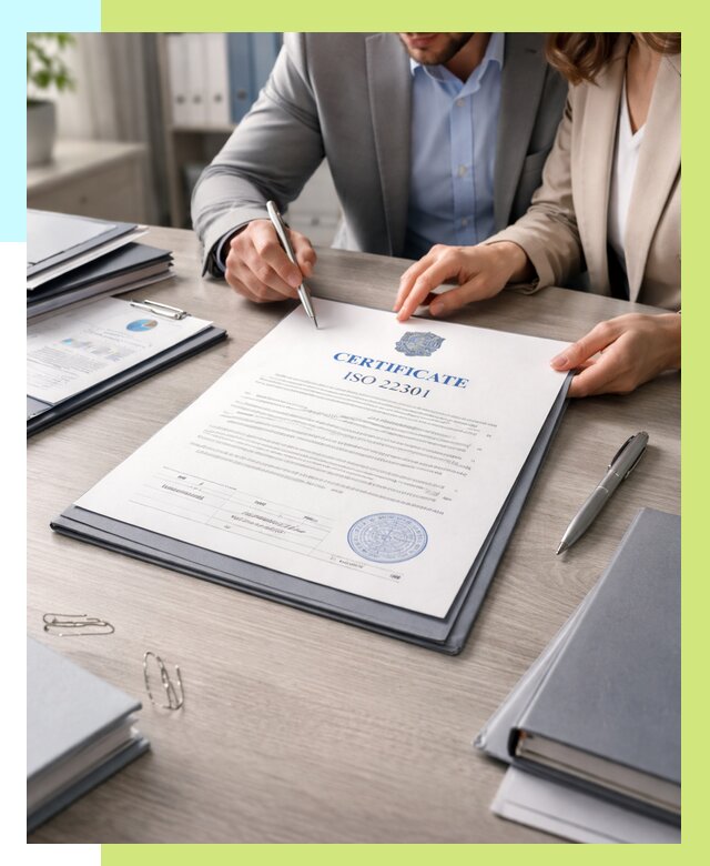 Сертификат ISO 22301 в Москве от 47993 р. | СертэксМск срочно