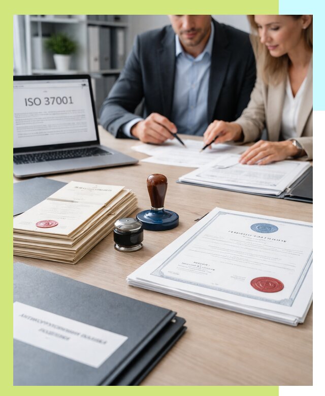 Получение сертификата ISO 37001 по системе борьбы с коррупцией в Москве